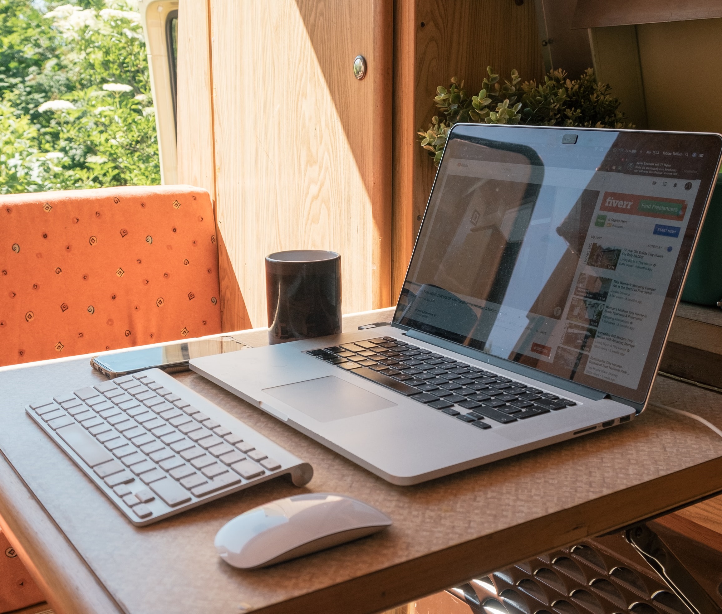 Working from your Campervan Conversion