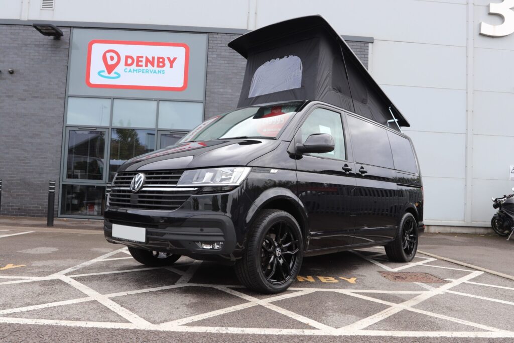 T6.1 Volkswagen Transporter Campervan – Deep Black Pearl – 23 Plate – A1222