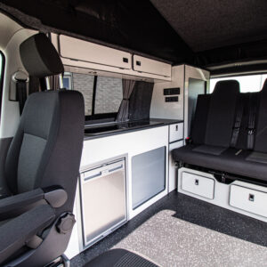 Interior of the T6.1 Volkswagen Campervan In Pure Grey
