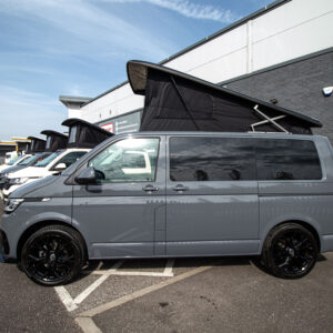 Balmoral Deluxe SWB - T6.1 Volkswagen Transporter Highline Campervan – Pure Grey – 23 – A1267 side view