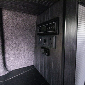 Balmoral Deluxe SWB - T6.1 Volkswagen Transporter Highline Campervan – Pure Grey – 23 – A1267 control pannel