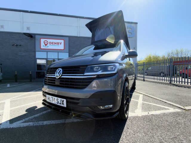 2024 VW T6.1 Transporter Campervan SWB Indium Grey A1519 For Sale | Denby